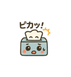 「箱ティシュ」の一日（個別スタンプ：21）