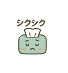 「箱ティシュ」の一日（個別スタンプ：24）