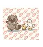 たぬきのたぬのすたんぷ 4のまき（個別スタンプ：40）