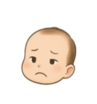 赤ちゃんの色んな表情集（個別スタンプ：4）