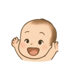 赤ちゃんの色んな表情集（個別スタンプ：10）
