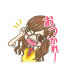 明日もずっとラブ友（個別スタンプ：28）