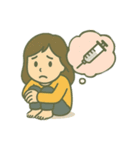 パニック障害、不安障害もちさんのスタンプ（個別スタンプ：30）