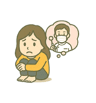パニック障害、不安障害もちさんのスタンプ（個別スタンプ：31）
