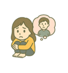 パニック障害、不安障害もちさんのスタンプ（個別スタンプ：32）