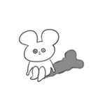 さめてるうさぎさん／文字なしVer（個別スタンプ：2）