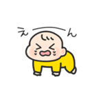 黄色い服の赤ちゃん（子育てフレーズ）（個別スタンプ：24）
