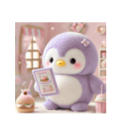夢かわ♡スイーツペンギン（個別スタンプ：5）