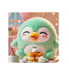 夢かわ♡スイーツペンギン（個別スタンプ：13）