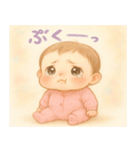 赤ちゃんのオノマトペスタンプ（個別スタンプ：6）