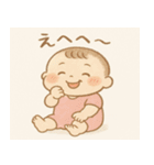 赤ちゃんのオノマトペスタンプ（個別スタンプ：12）