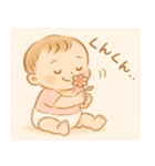 赤ちゃんのオノマトペスタンプ（個別スタンプ：16）