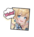 毎日美少女・ファンタジー9◆異世界AI女子（個別スタンプ：7）