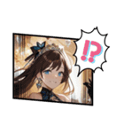 毎日美少女・ファンタジー9◆異世界AI女子（個別スタンプ：28）