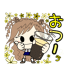ルーズgirl❤︎日常/blue✖︎yellow（個別スタンプ：2）