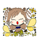 ルーズgirl❤︎日常/blue✖︎yellow（個別スタンプ：3）