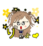 ルーズgirl❤︎日常/blue✖︎yellow（個別スタンプ：5）