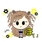 ルーズgirl❤︎日常/blue✖︎yellow（個別スタンプ：8）