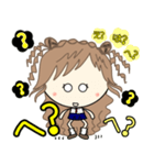 ルーズgirl❤︎日常/blue✖︎yellow（個別スタンプ：19）