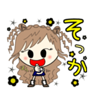 ルーズgirl❤︎日常/blue✖︎yellow（個別スタンプ：20）