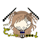 ルーズgirl❤︎日常/blue✖︎yellow（個別スタンプ：27）