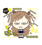 ルーズgirl❤︎日常/blue✖︎yellow（個別スタンプ：29）