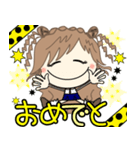 ルーズgirl❤︎日常/blue✖︎yellow（個別スタンプ：30）