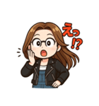 ツーリングガールズトーク（個別スタンプ：6）
