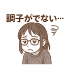 峰ふじょ子さんのオタ活（個別スタンプ：22）