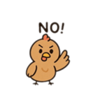鶏の親子英語バージョン（個別スタンプ：13）