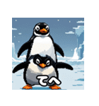 いろんな表情のペンギンスタンプ（個別スタンプ：23）