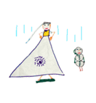 はーちゃんの絵心②（個別スタンプ：17）