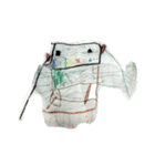 はーちゃんの絵心②（個別スタンプ：24）