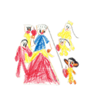 はーちゃんの絵心②（個別スタンプ：27）