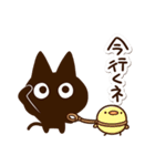 かわクロ＆ちびサメ（個別スタンプ：14）