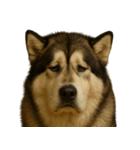がっかり顔（犬編）（個別スタンプ：35）