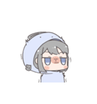 鯖子ちゃんの悩み（個別スタンプ：13）