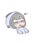 鯖子ちゃんの悩み（個別スタンプ：19）