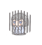 鯖子ちゃんの悩み（個別スタンプ：20）