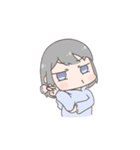 鯖子ちゃんの悩み（個別スタンプ：26）