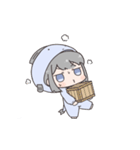鯖子ちゃんの悩み（個別スタンプ：27）