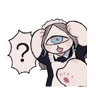 もっちり単眼ゆるスタンプ（個別スタンプ：27）