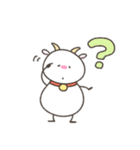 へんてこなヤギ（個別スタンプ：7）