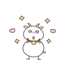 へんてこなヤギ（個別スタンプ：13）