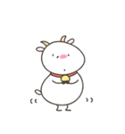 へんてこなヤギ（個別スタンプ：21）