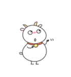 へんてこなヤギ（個別スタンプ：28）