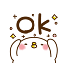 とびだす★青白ペンギン★ねことうさぎ入り（個別スタンプ：10）
