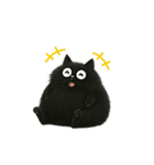 黒猫ニャ～ゴ（タイ版）（個別スタンプ：13）
