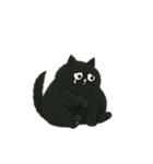 黒猫ニャ～ゴ（タイ版）（個別スタンプ：14）