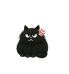 黒猫ニャ～ゴ（タイ版）（個別スタンプ：16）